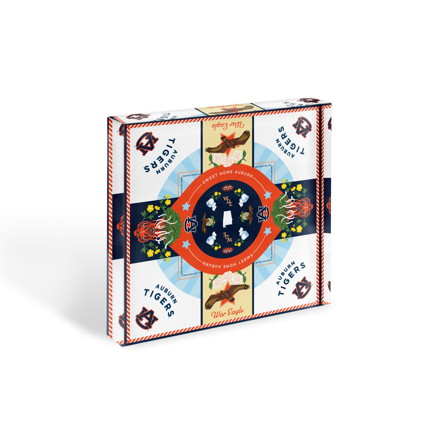 Auburn Tigers Acrylic Block Art