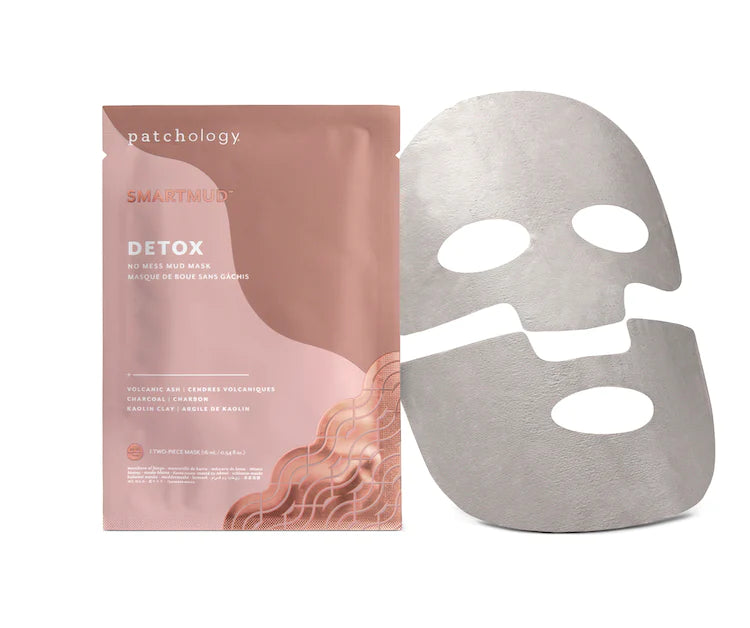 SMARTMUD NO MESS MUD MASQUES: DETOX SHEET MASKS SINGLE