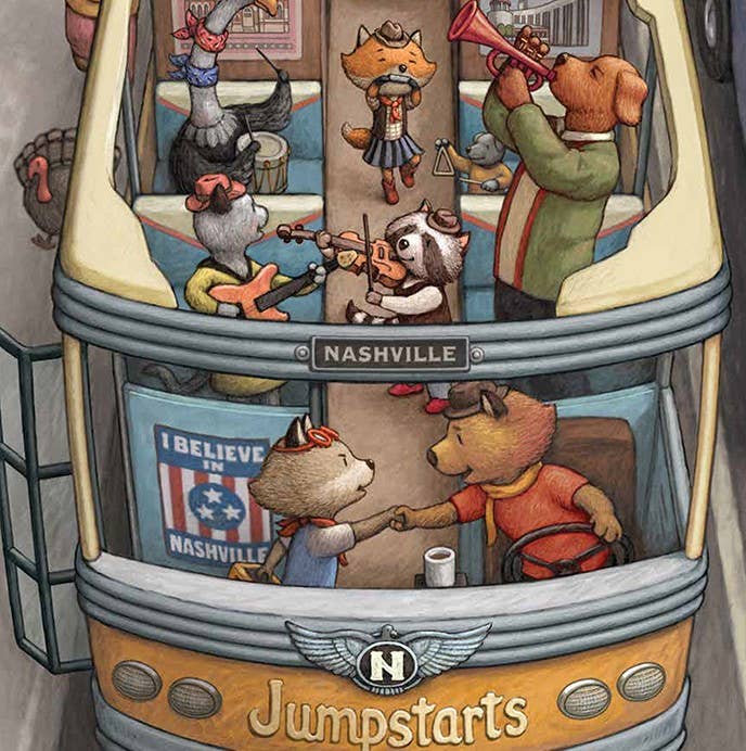 Lulu & Rocky in Nashville picture book