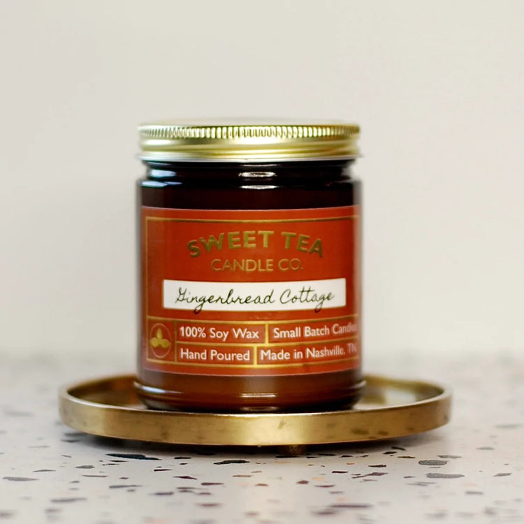 Gingerbread Cottage Candle