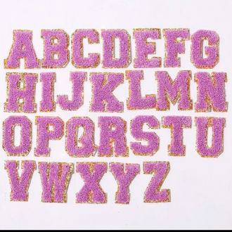 Varsity Letters Periwinkle