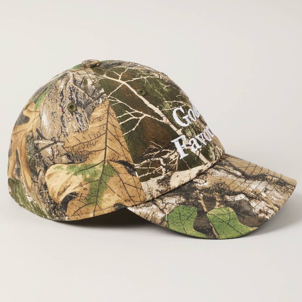 God's Favorite Realtree Camouflage Baseball Cap