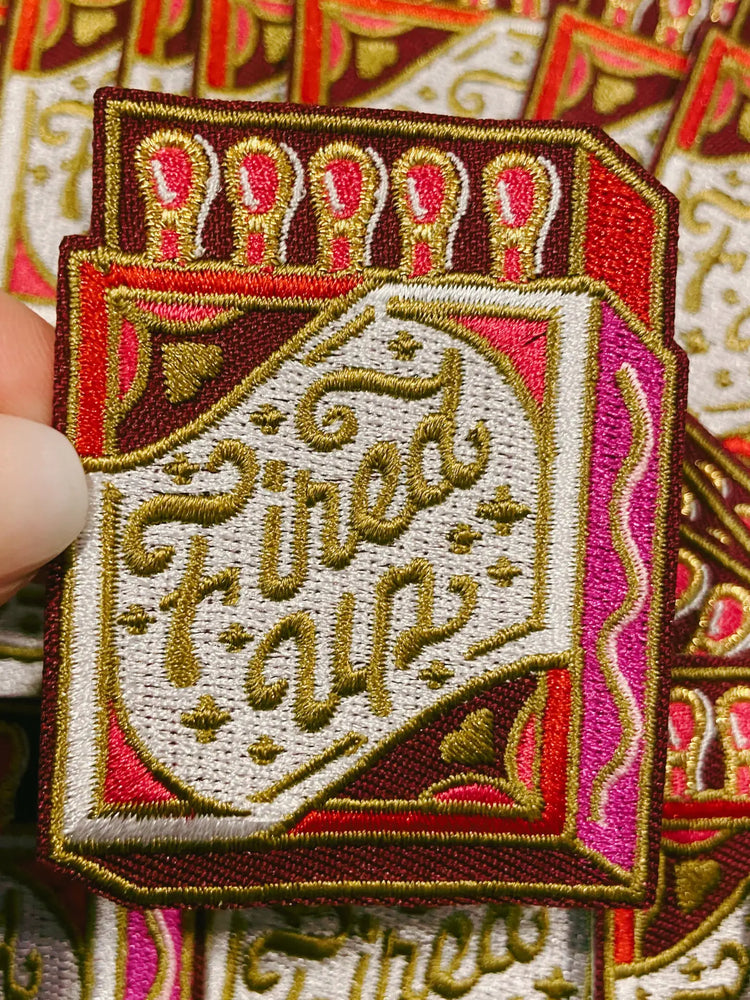 Fired Up Hat Patch