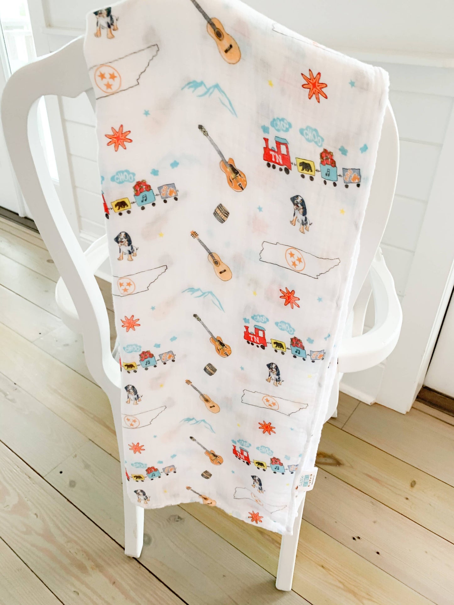 Tennessee Baby Swaddle Blanket (Unisex)