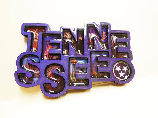 Tennessee Magnet - Laser-Cut Letters