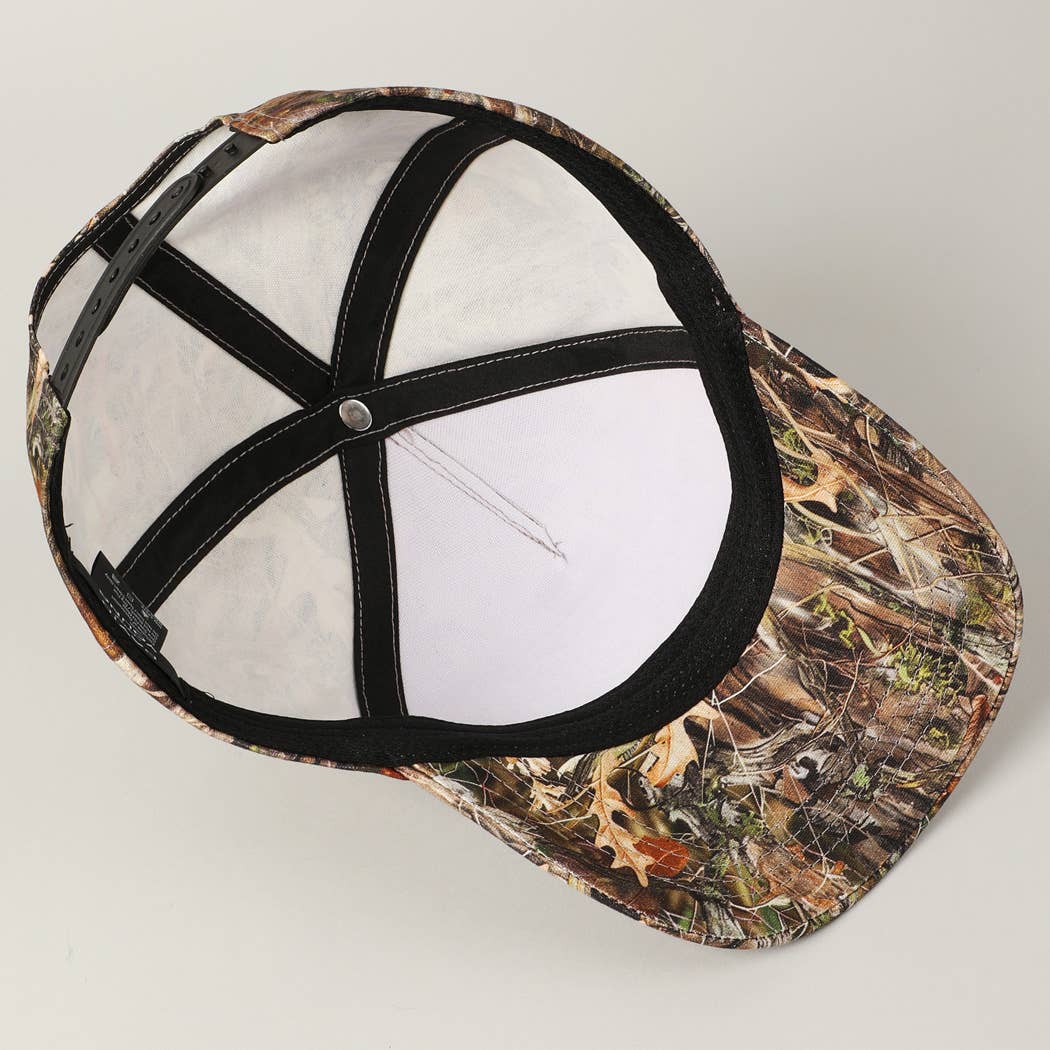 Howdy Darlin' Embroidery Patch Camo Trucker Hat