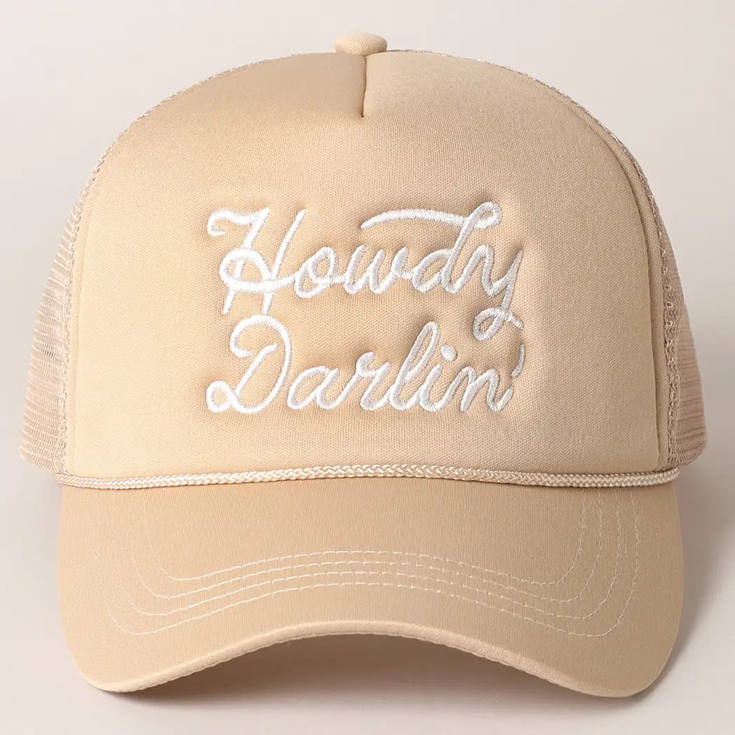 Howdy Darlin' Trucker Cap