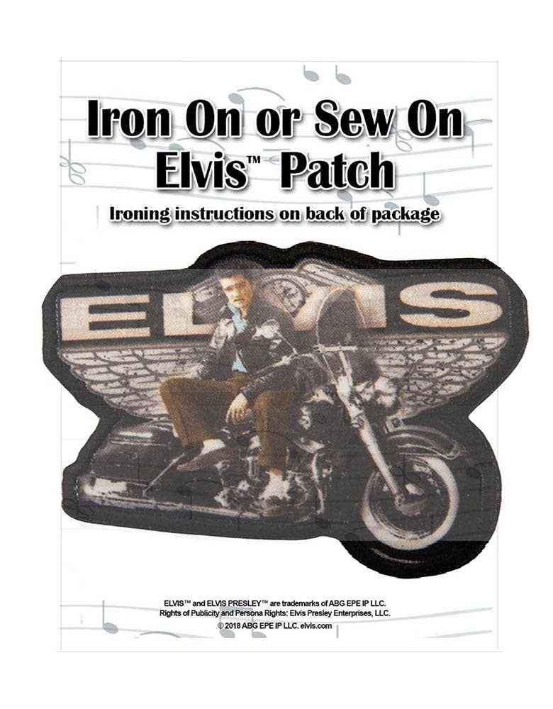 Elvis Patch - Motorcycle