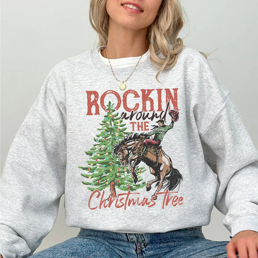 Rockin Around the Christmas Tree Sweatshirt