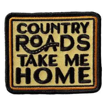 Country Roads Hat Patch