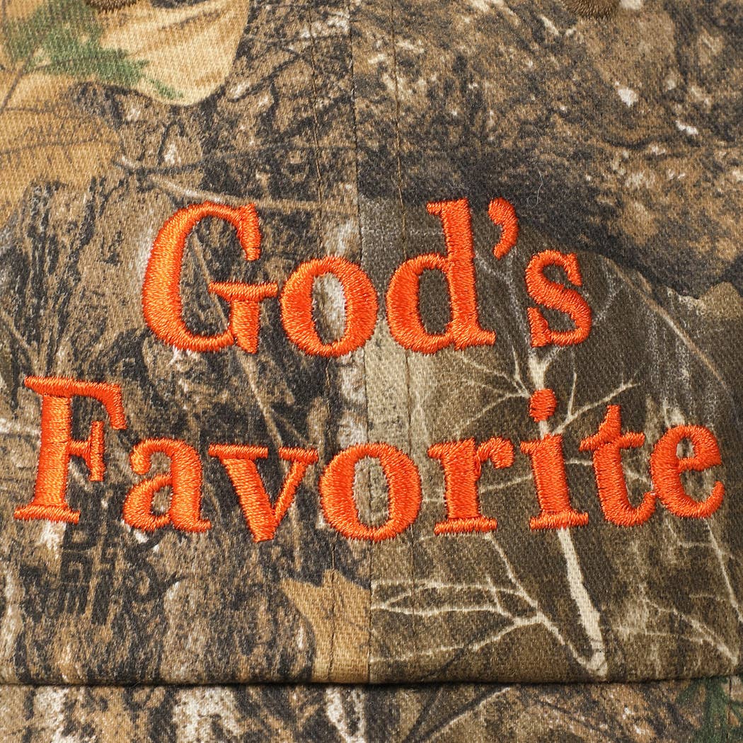 God's Favorite Realtree Camouflage Baseball Cap