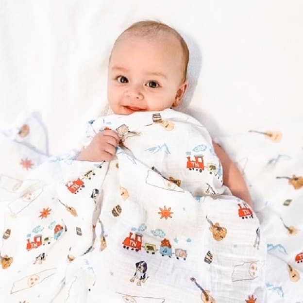 Tennessee Baby Swaddle Blanket (Unisex)