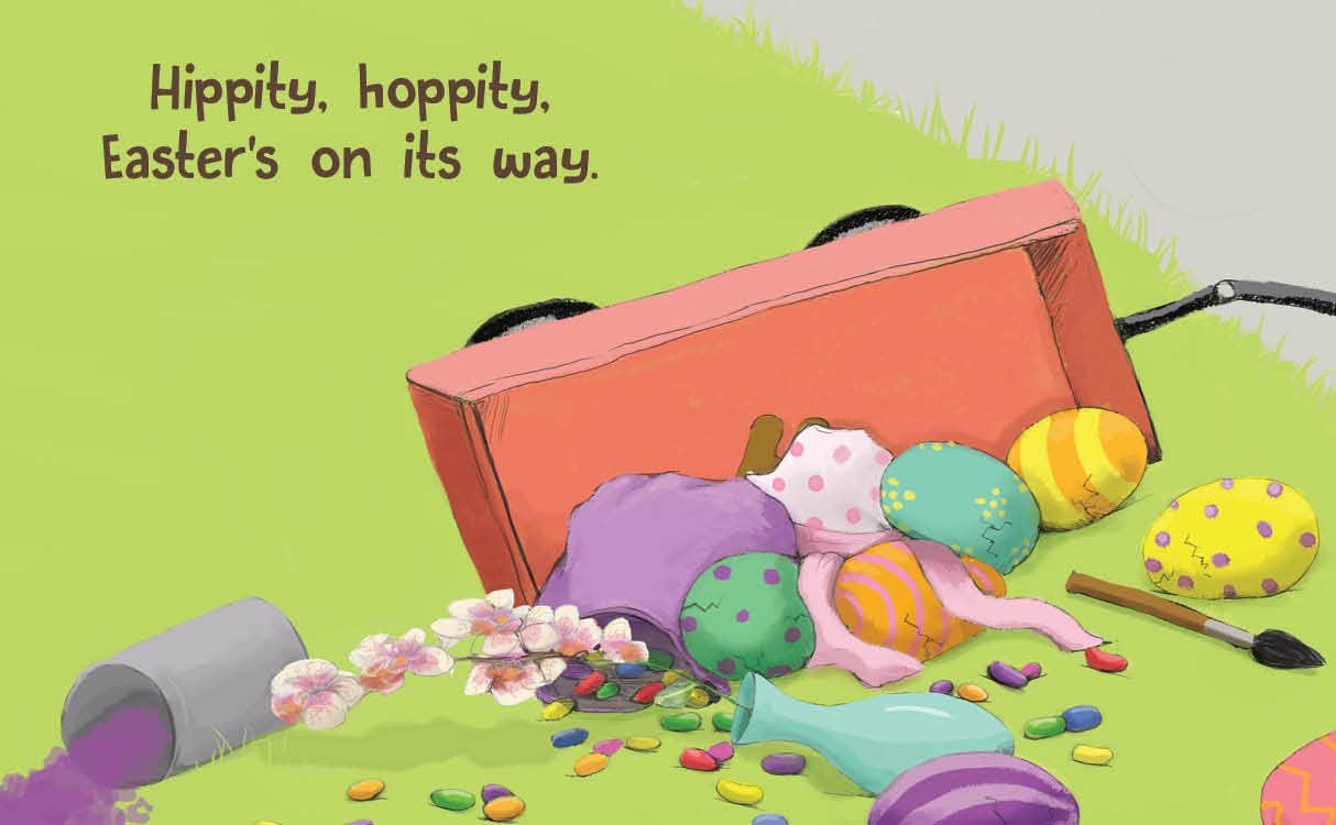 Peter Cottontail's Hoppy Easter board book