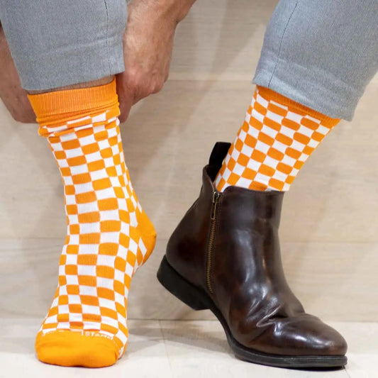 Men's Checkerboard Socks