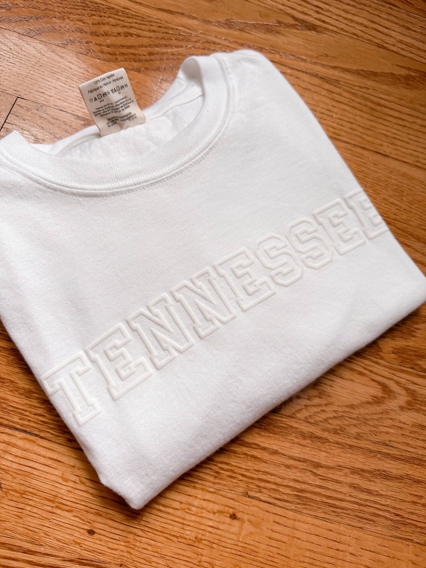 Tennessee White Tee