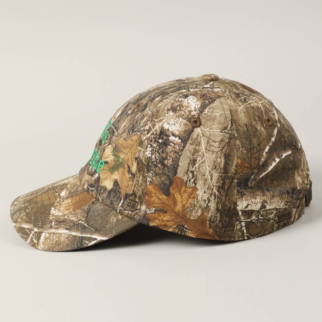 God's Favorite Realtree Camouflage Baseball Cap