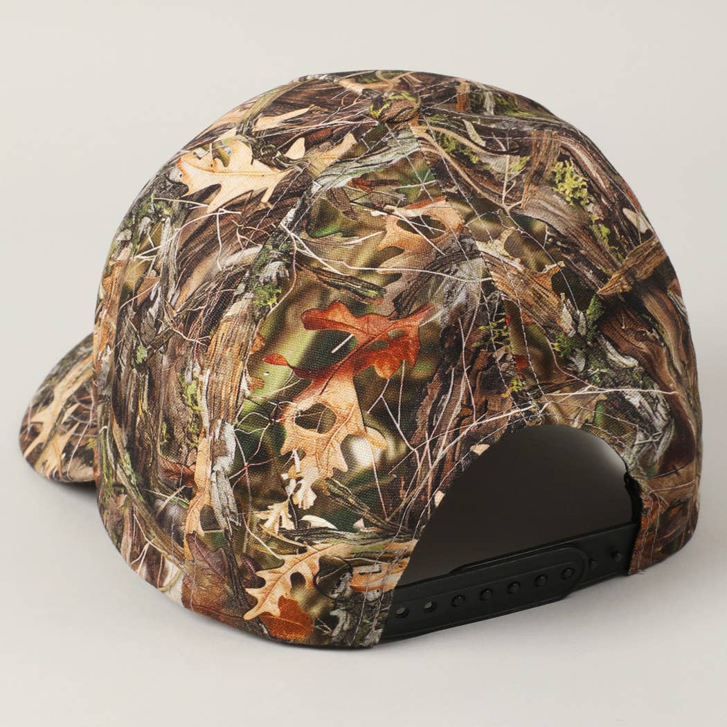 Howdy Darlin' Embroidery Patch Camo Trucker Hat