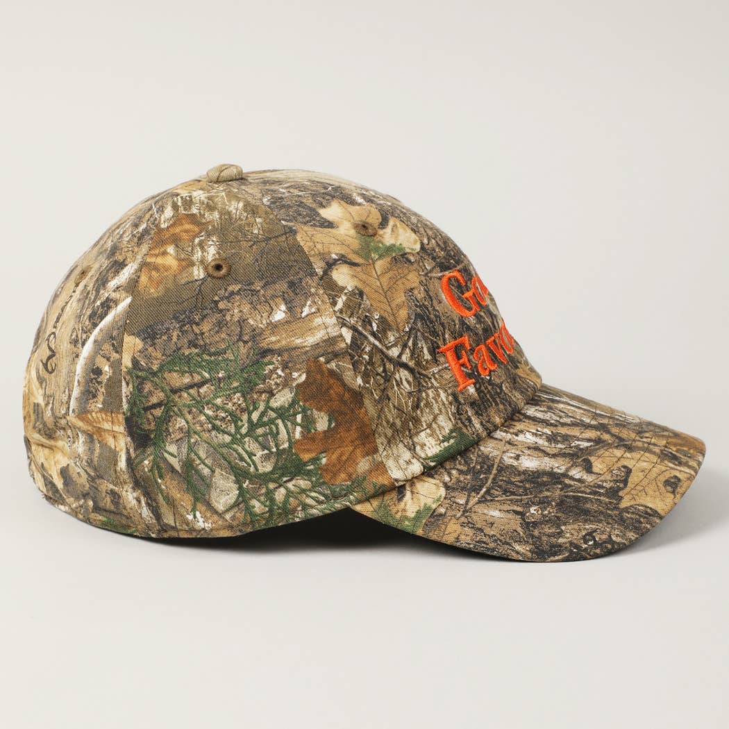 God's Favorite Realtree Camouflage Baseball Cap