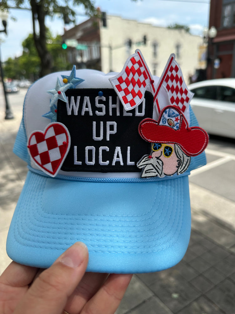 Washed Up Local Hat Patch