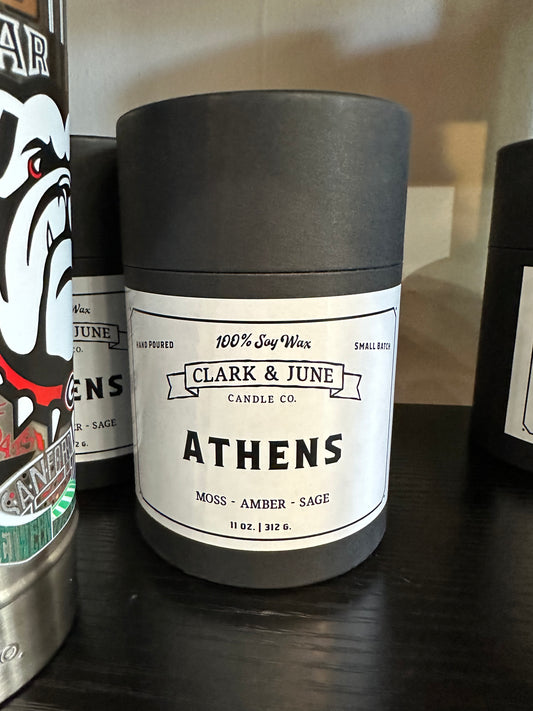 Athens GA Candle