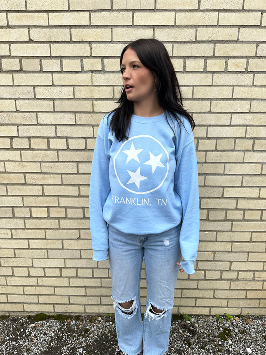 Blue Tristar Sweatshirt
