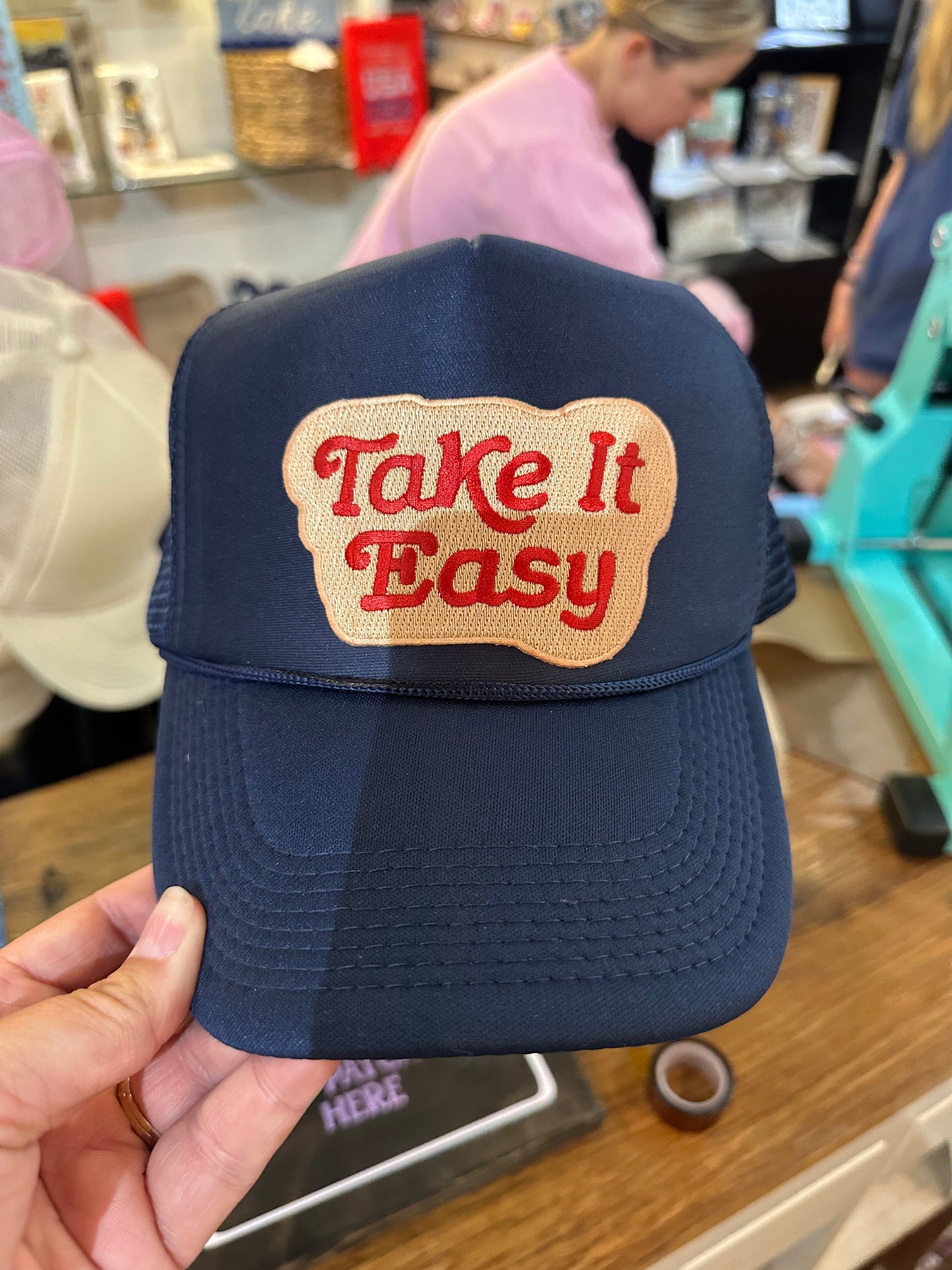 Take it Easy Hat Patch