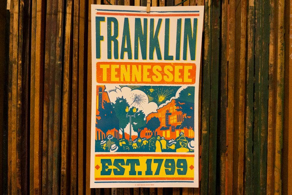 Franklin Tennessee Poster