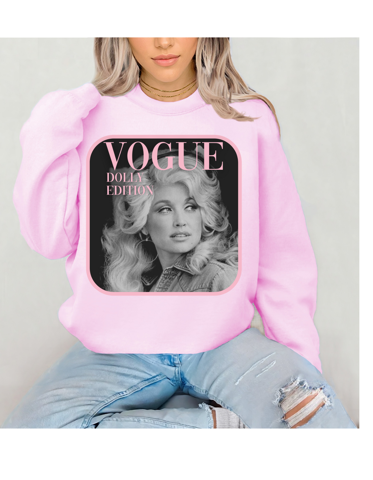 Vogue Dolly Edition crewneck sweatshirt