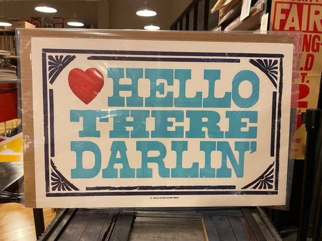 Hello There Darlin' Poster