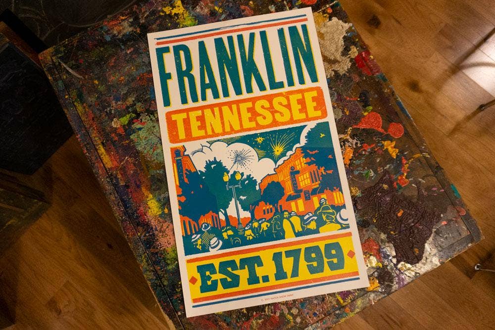 Franklin Tennessee Poster