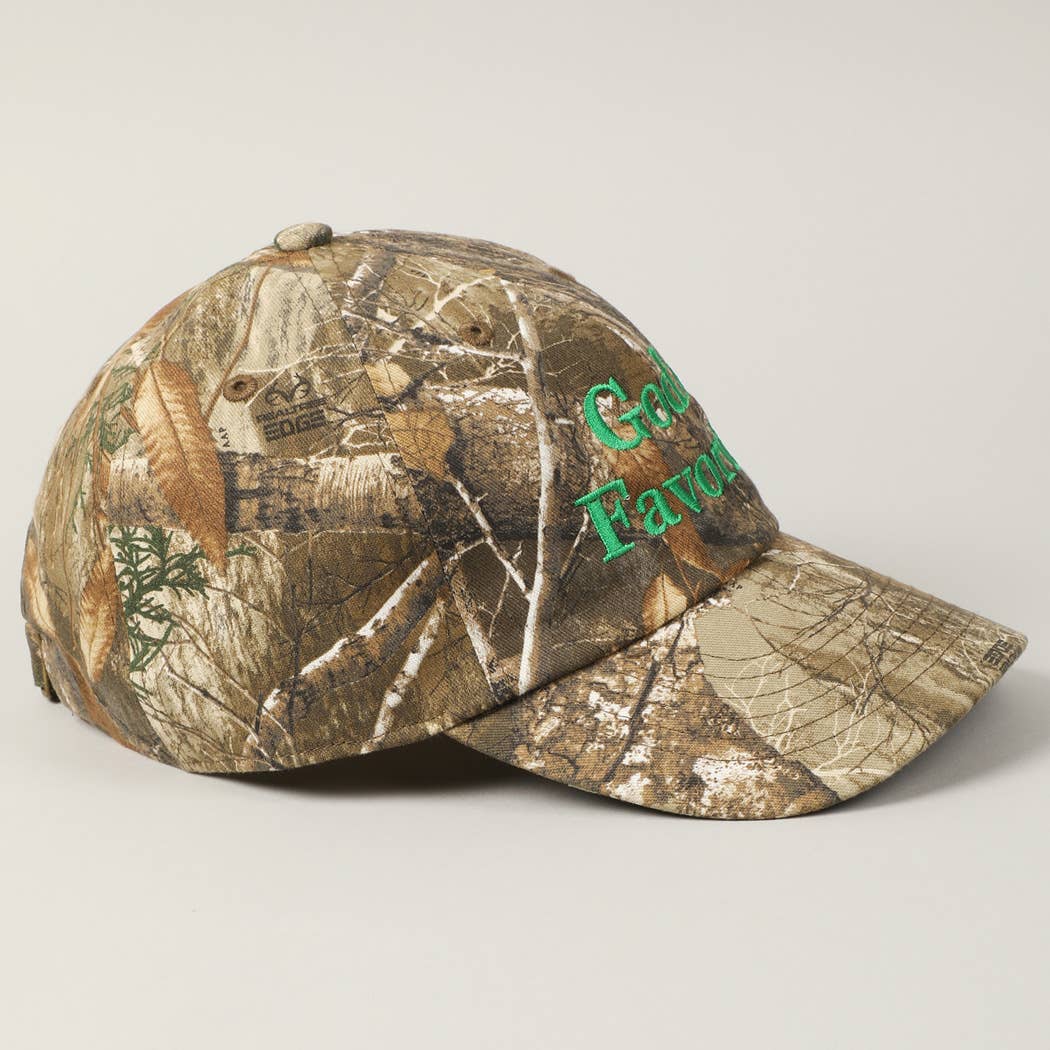 God's Favorite Realtree Camouflage Baseball Cap