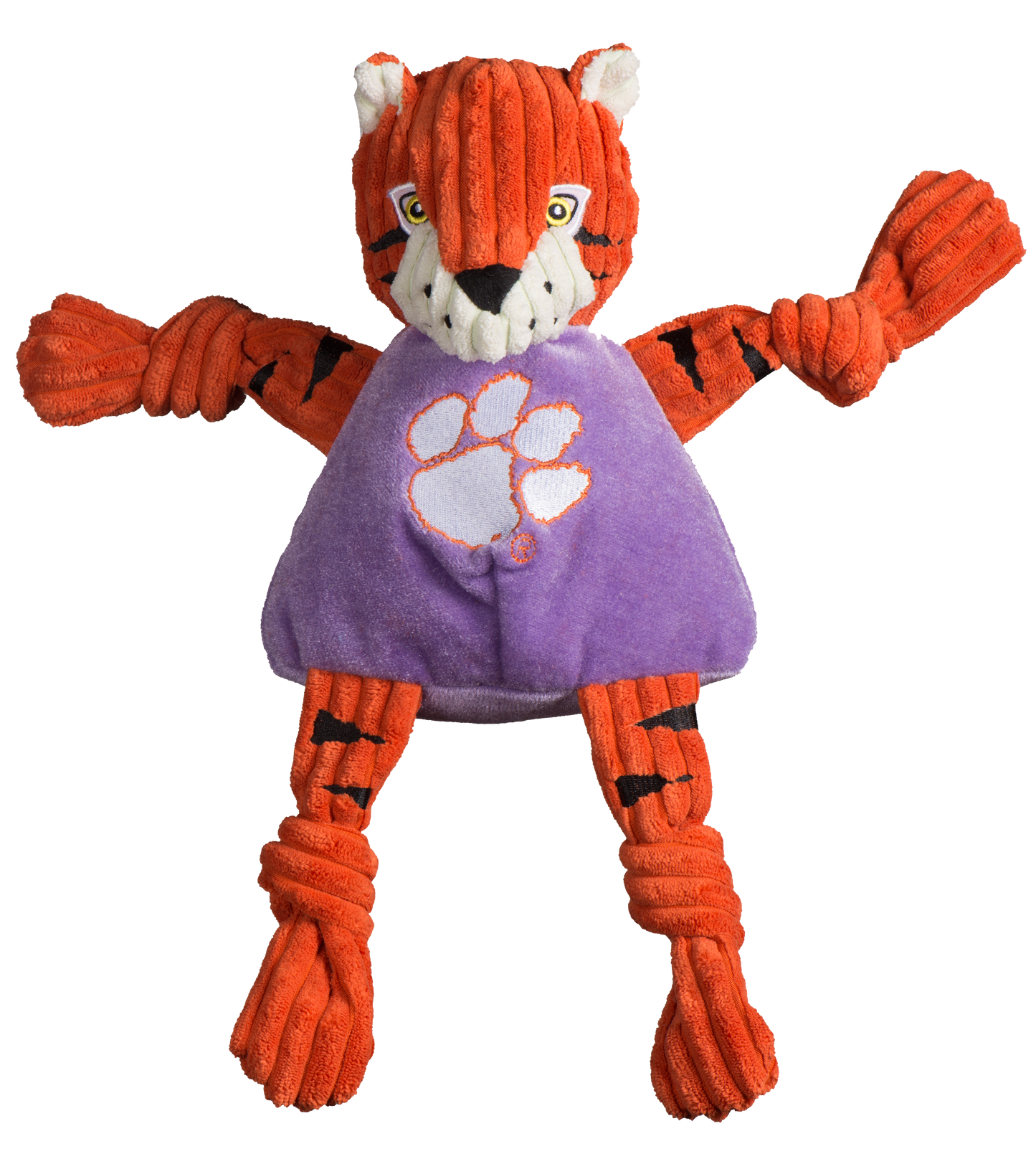 Clemson University, The Tiger Knottie® Plush Dog Toy