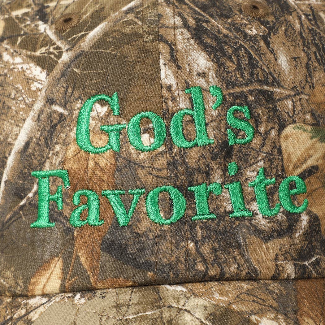 God's Favorite Realtree Camouflage Baseball Cap