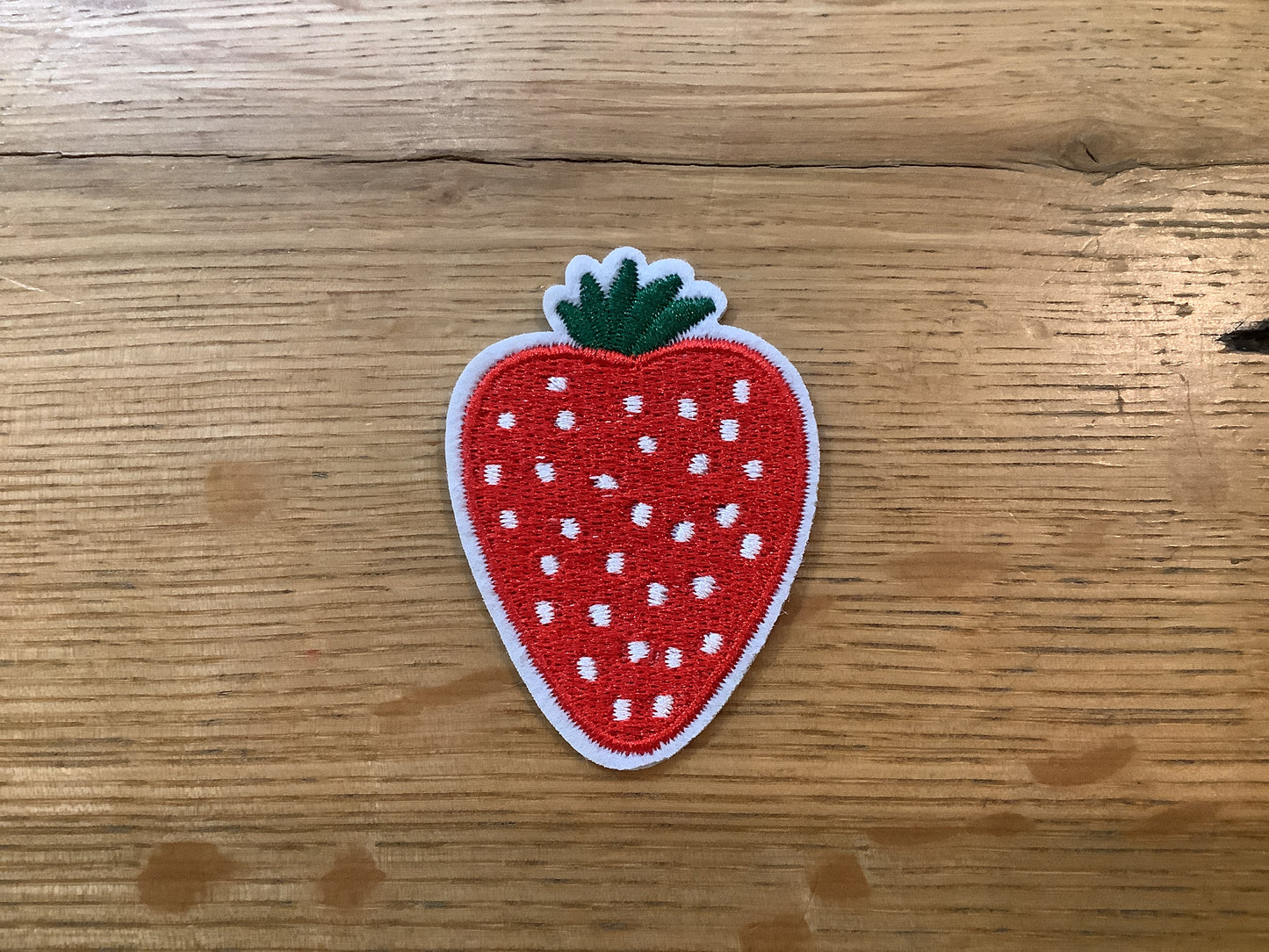 Strawberry Hat Patch