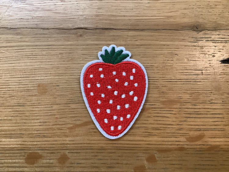 Strawberry Hat Patch