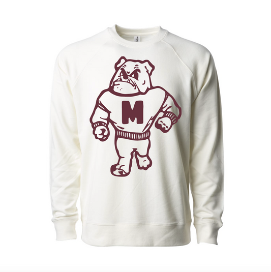 Retro MS State Bulldog sweatshirt