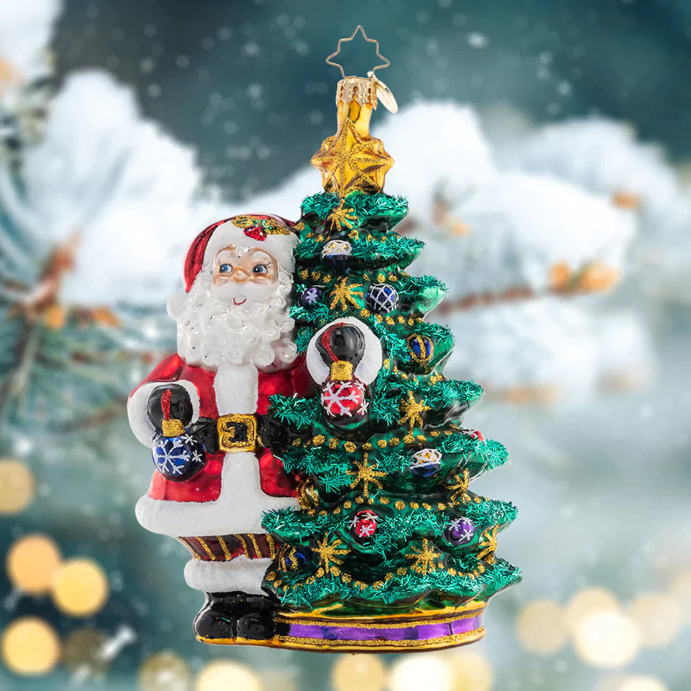 Deck the Halls Santa