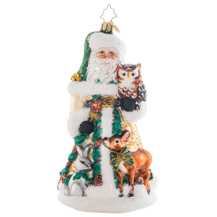 Woodland Friends Santa