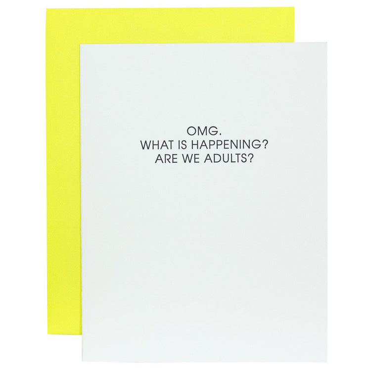 Are We Adults Card