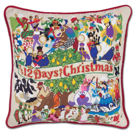 12 Days Of Christmas Pillow