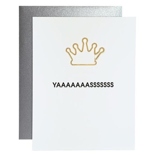 Yaaaasss Paperclip Card