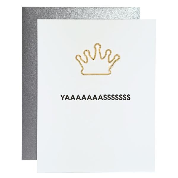 Yaaaasss Paperclip Card