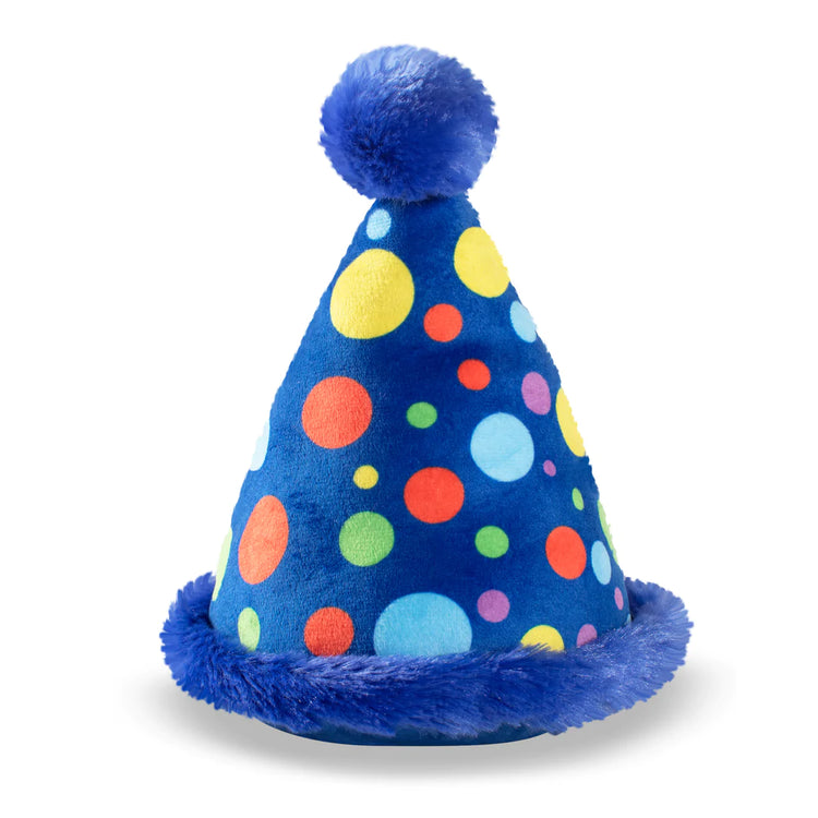 LARGE PARTY HAT DOG TOY