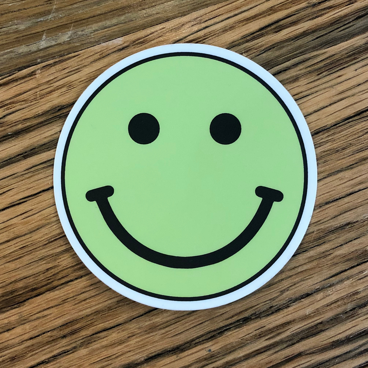 Smiley Face Green