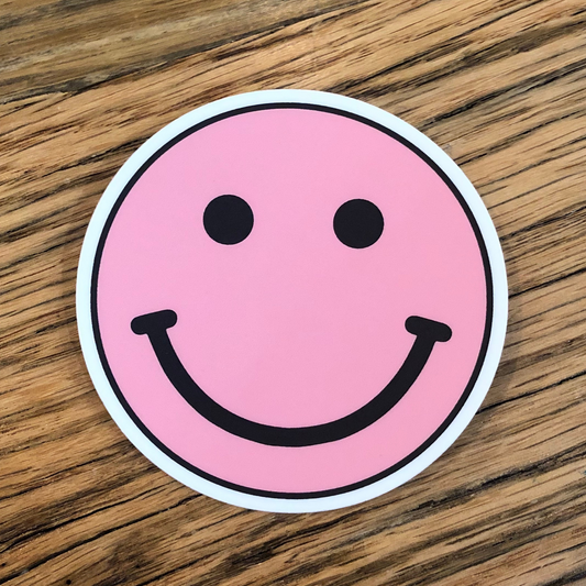 Smiley Face Pink