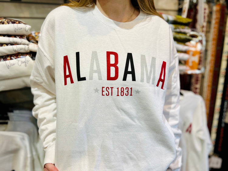 Alabama Star Arch Sweatshirt