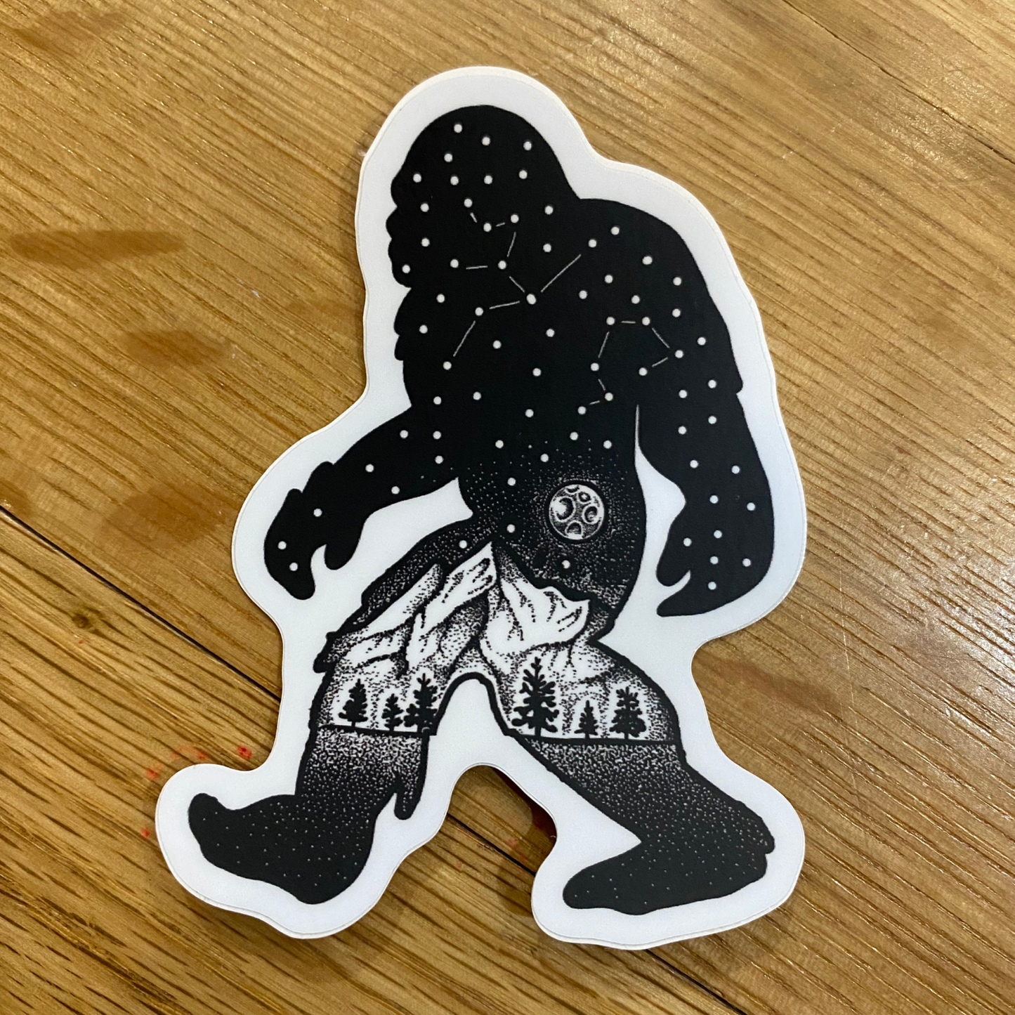 Sasquatch Sticker