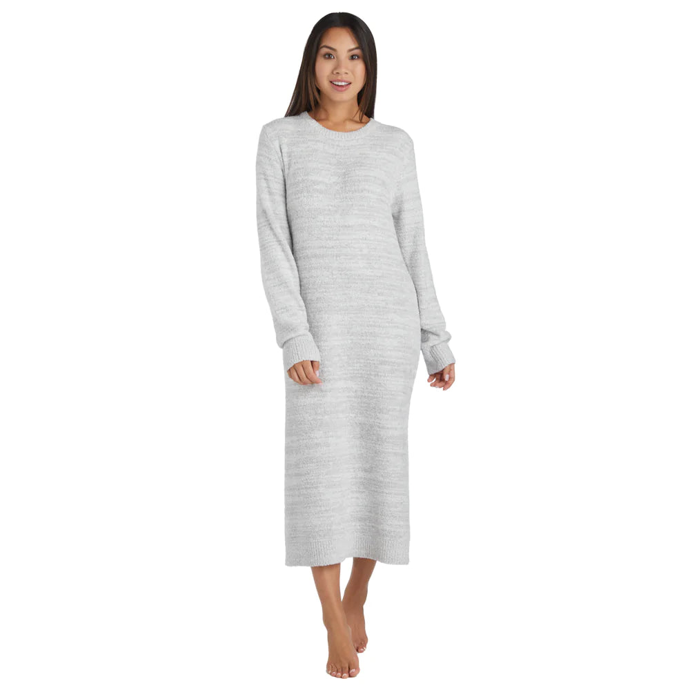 Marshmallow  Crew Neck Lounge Dress