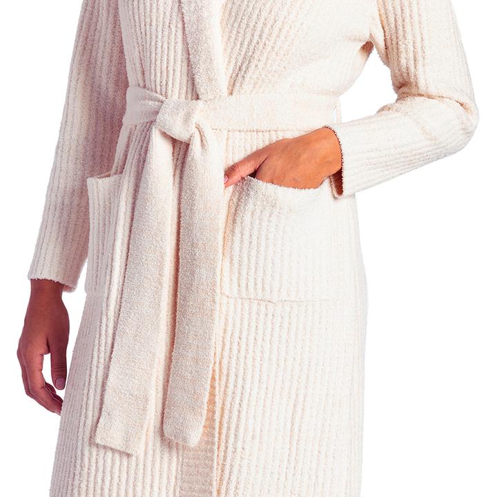 Marshmallow Rib Robe