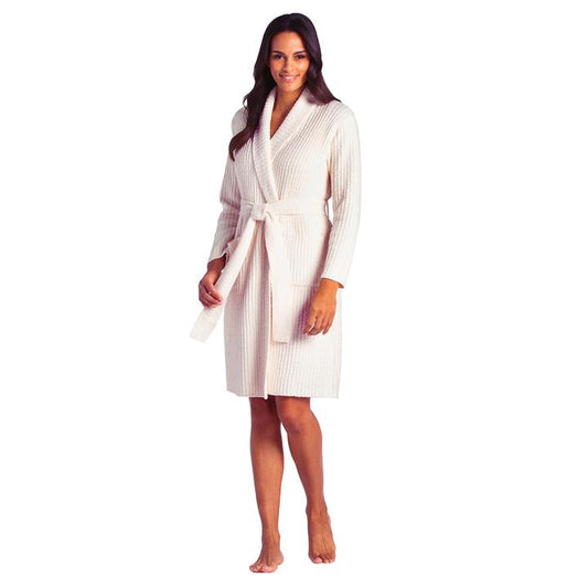 Marshmallow Rib Robe